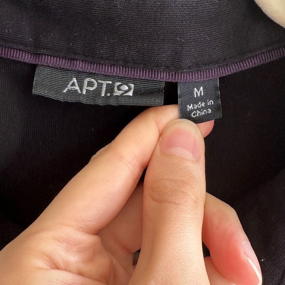 Set of 2 Apt. 9 Collared Polo Shirts, Black and Grey, Size Medium - Picture 7 of 16